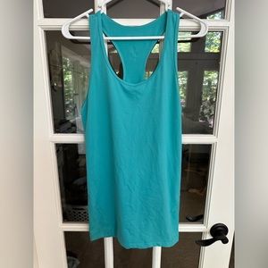 ⭐️ Zella, Nordstrom Brand, long length workout tank, teal